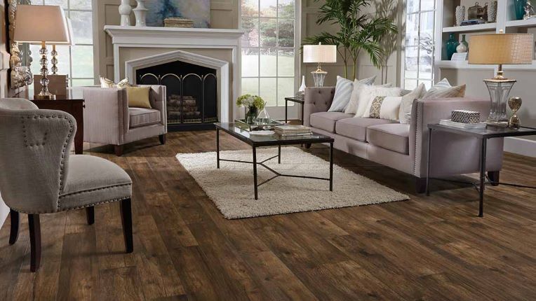 Laminate Flooring in living room